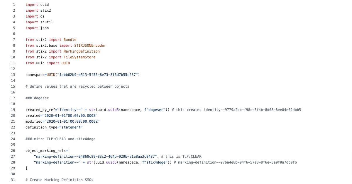 A Quick Start Guide to Generate STIX 2.1 Structured Threat Intelligence using Python