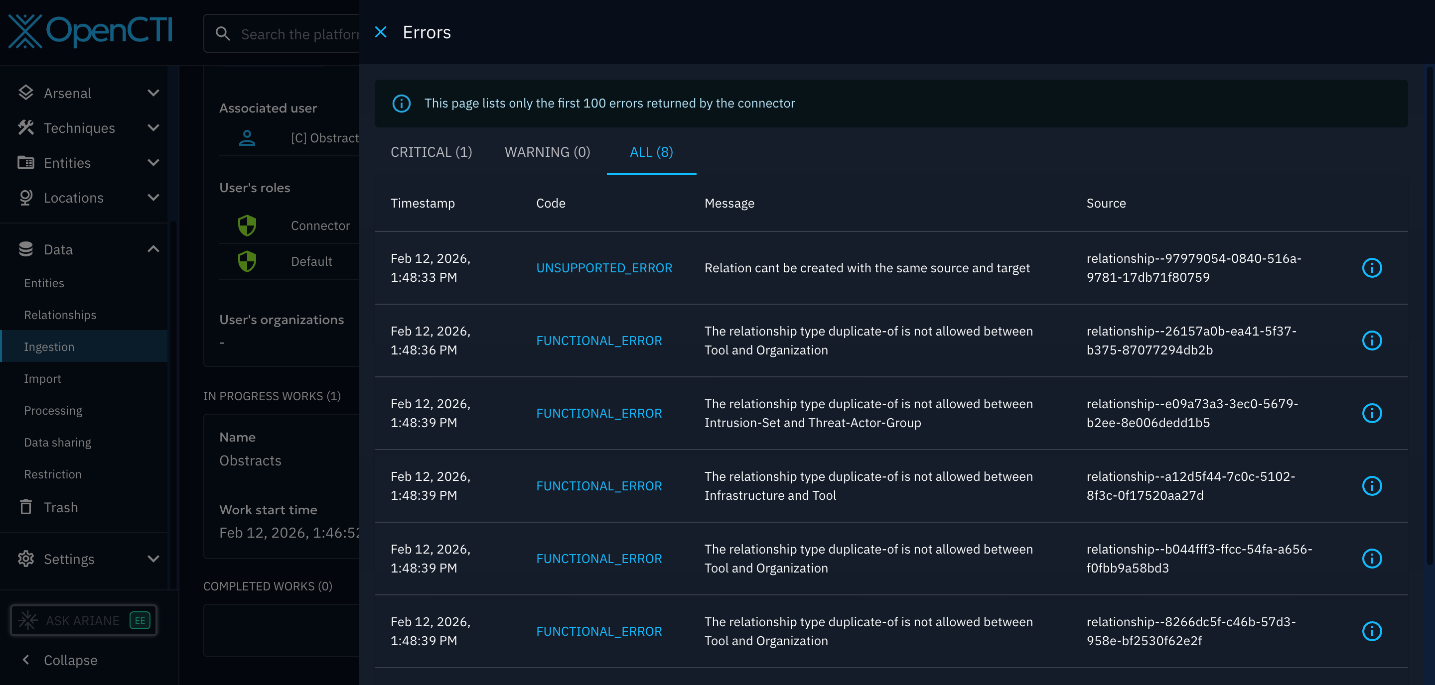 OpenCTI Custom Relationships
